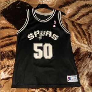 Champion David Robinson #50 Spurs Jersey